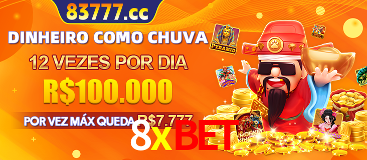 Banner do programa de recompensas Recomende para amigos do 8xbet, detalhando os bônus por convidar amigos, com prêmios que chegam a R$288.888.